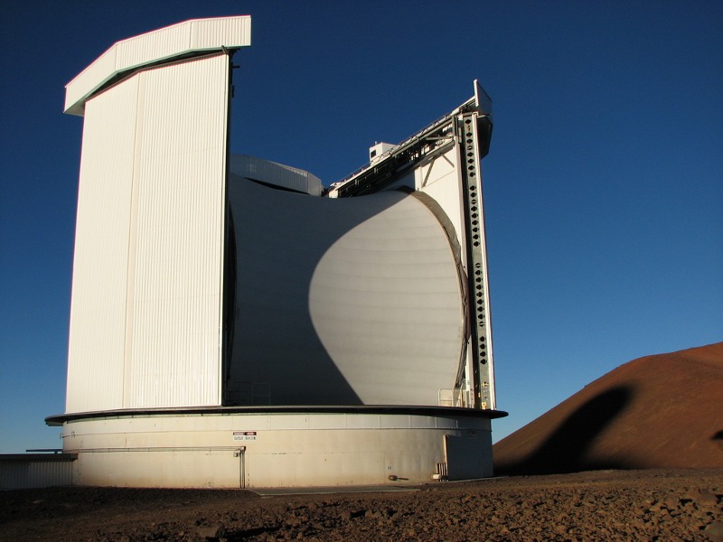 James Clerk Maxwell Telescope carousel on Mauna Kea, HI